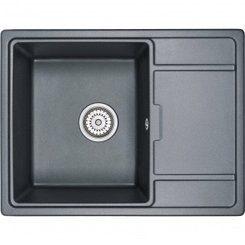 Кухонная мойка GRANULA GR-6503 шварц (черный металлик) Кухонная мойка GRANULA GR-6503 шварц (черный металлик)