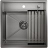 Кухонная мойка GRANULA KITCHEN SPACE KS-5051 сталь сатин