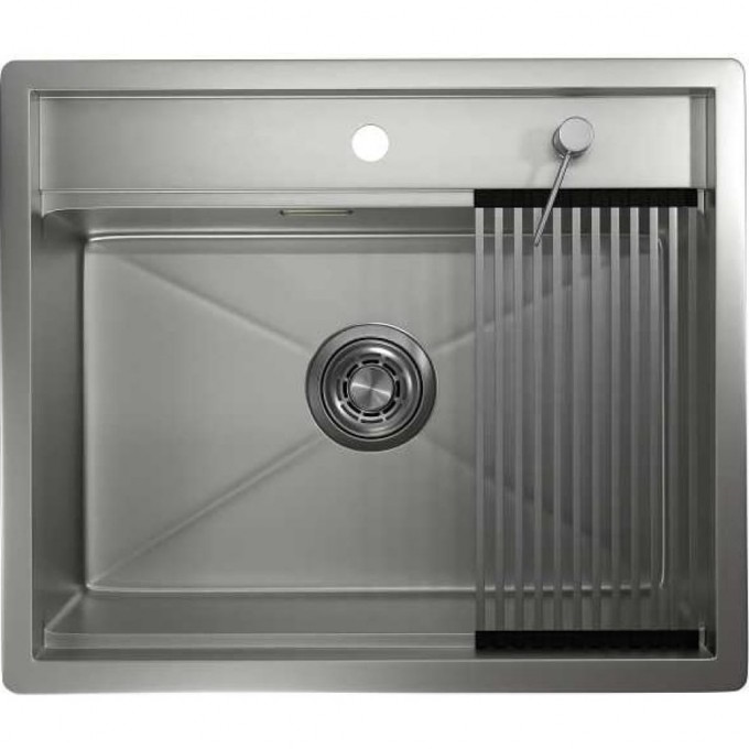 Кухонная мойка GRANULA KITCHEN SPACE KS-6051 сталь матовая 6051 CTAL MATOBAYA Кухонная мойка GRANULA KITCHEN SPACE KS-6051 сталь матовая 6051 CTAL MATOBAYA