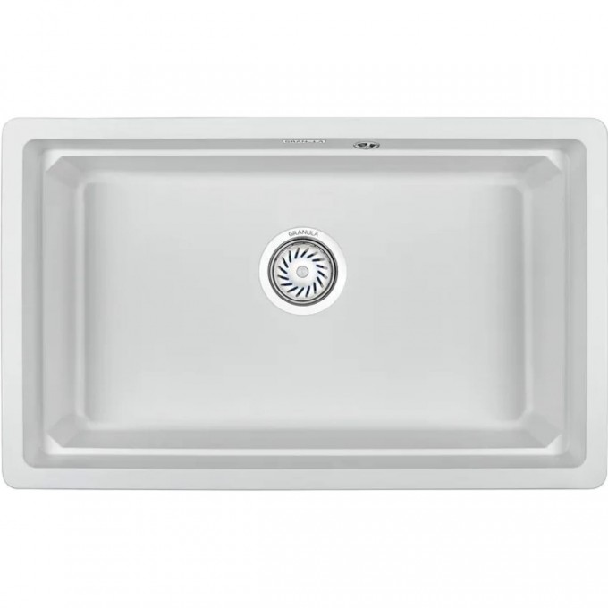 Кухонная мойка GRANULA KS-7303U, арктик (белый) 7303iU APKTIK