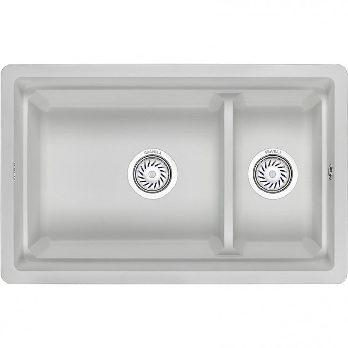 Кухонная мойка GRANULA KS-7304U, арктик (белый) 7304U APKTIK Кухонная мойка GRANULA KS-7304U, арктик (белый) 7304U APKTIK