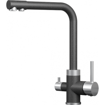 Кухонный смеситель GRANULA 5015 Черный Кухонный смеситель GRANULA 5015 Черный