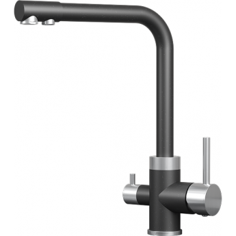 Кухонный смеситель GRANULA 5015 Шварц Кухонный смеситель GRANULA 5015 Шварц